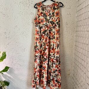 Sonoma Floral Print Maxi Dress